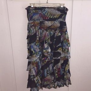 Coco Bianco Ruffled Skirt